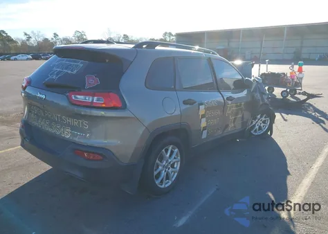 2017 Jeep Cherokee Sport Fwd from USA, damaged, VIN 1C4PJLAB2HW548555